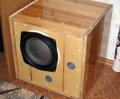 Сабвуфер на 75 ГДН-1-4 рассчитанный в JBL SpeakerShop