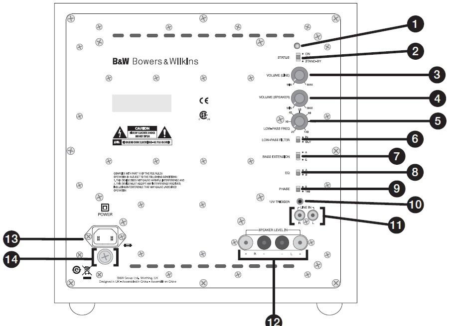 B&W ASW 610XP  (6)