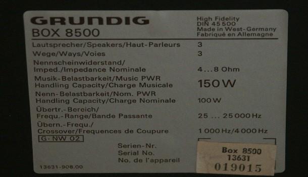 Grundig Box 8500  (2)