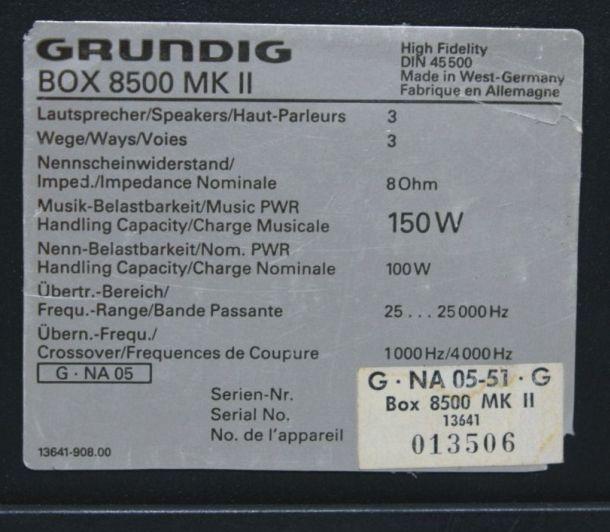 Grundig Box 8500 MK II  (5)
