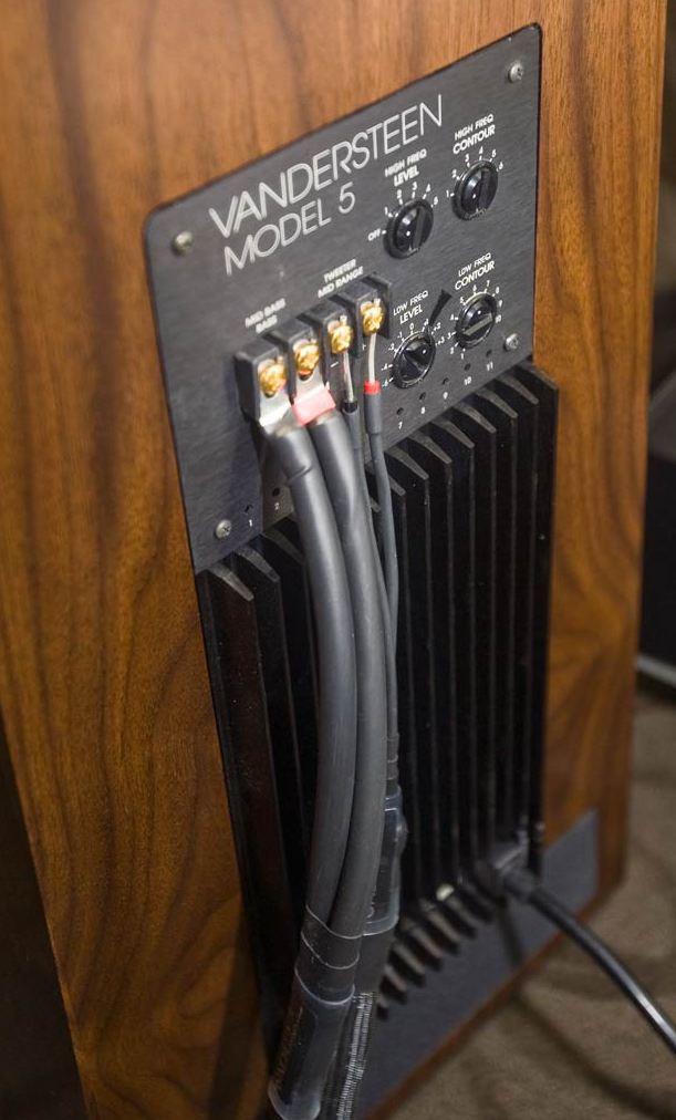 Vandersteen Model 5A Carbon — вид сверху