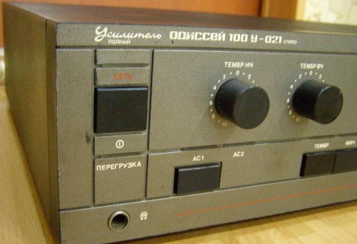 Схема коммутации усилителя Одиссей 100 У-021