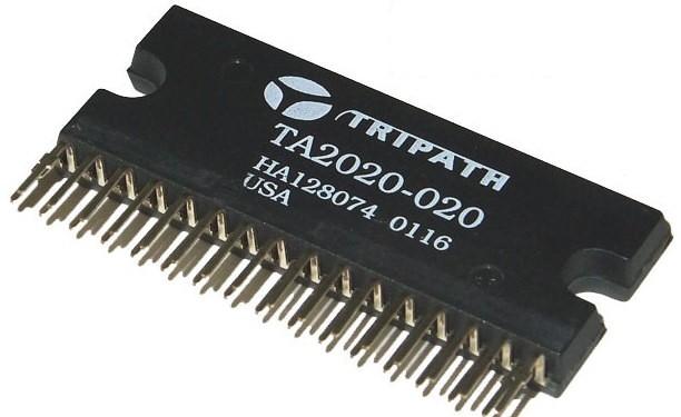 Печатная плата усилителя на микросхеме Tripath TA2020