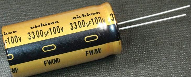 Nichicon. Серии электролитических конденсаторов