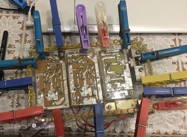 Усилитель на германиевых транзисторах П213 - 