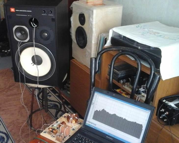 JBL4312B - изменение фильтра