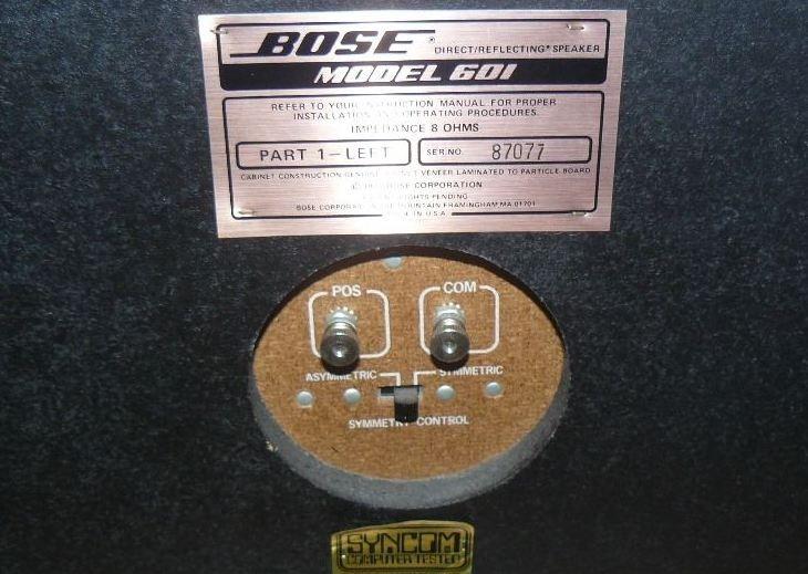 Bose 601 Series 1