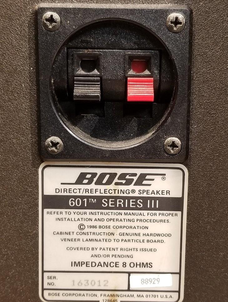 Bose 601 Series 3