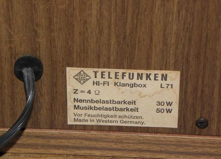 Telefunken Klangbox L71