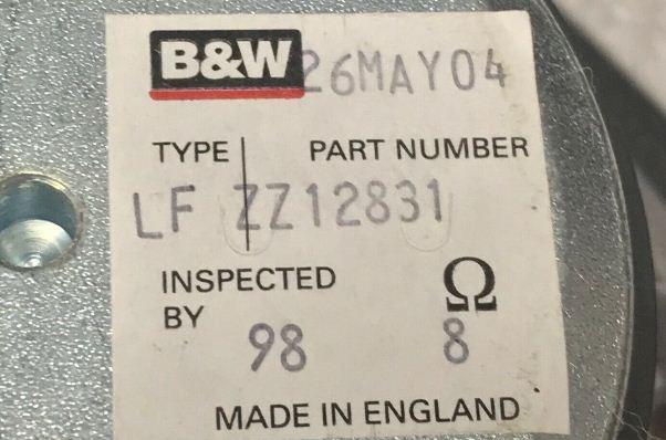 B&W DM601 S3