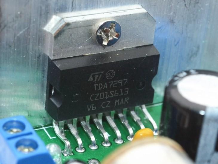 Полный комплект усилителя TDA7297