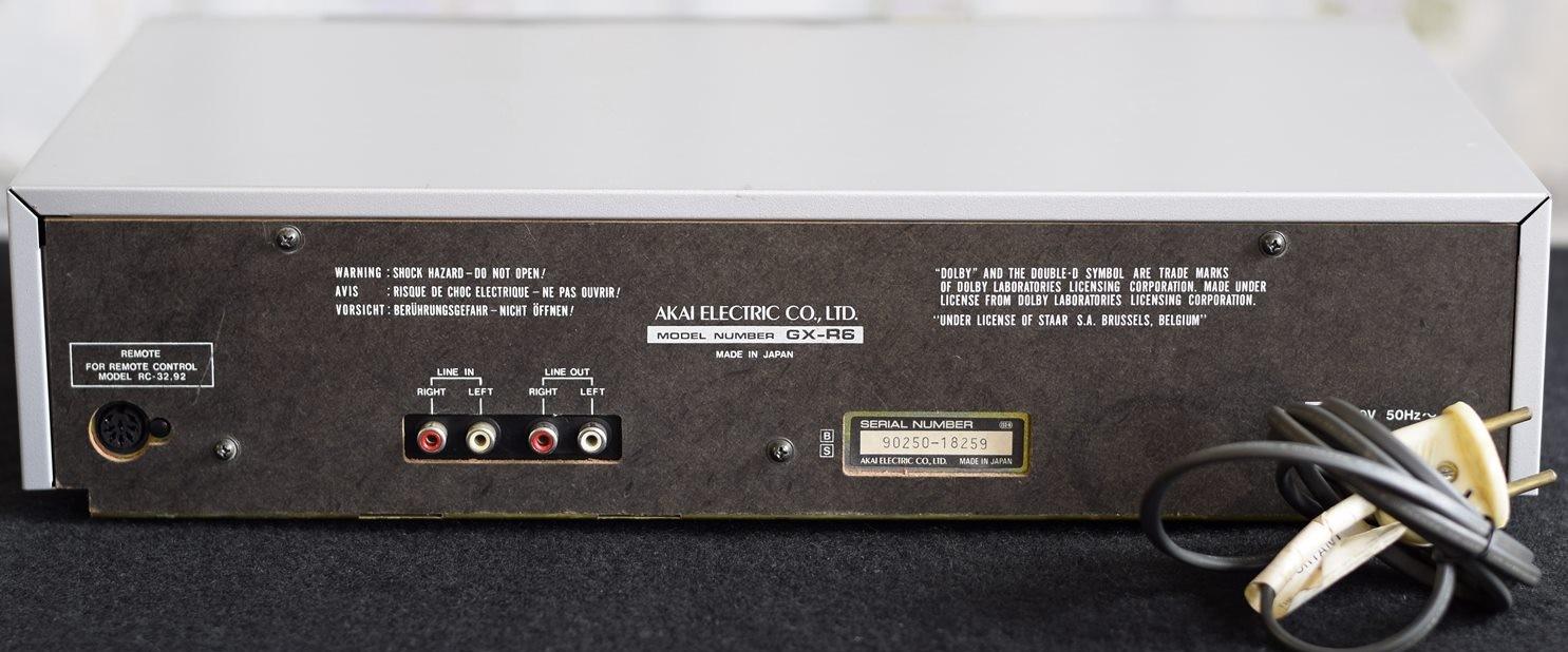 AKAI GX-R6