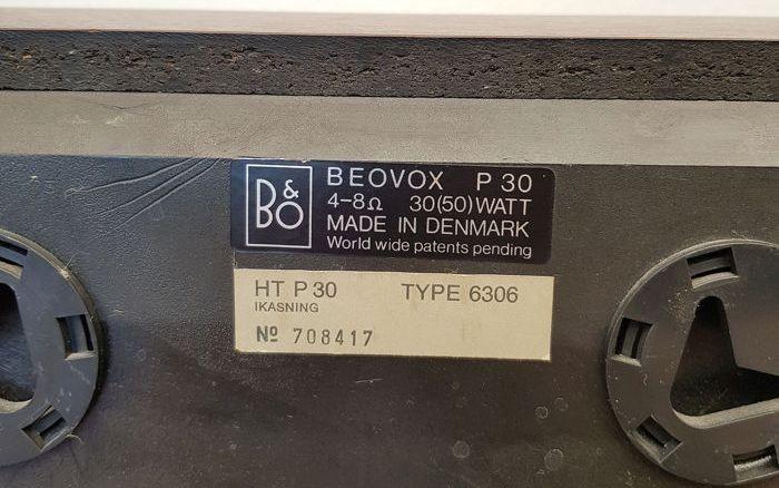 Bang & Olufsen Beovox P 30