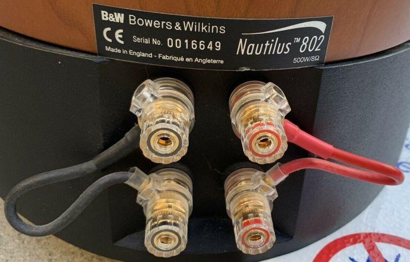 Bowers & Wilkins Nautilus 802 Diamond