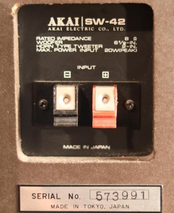 AKAI SW-42