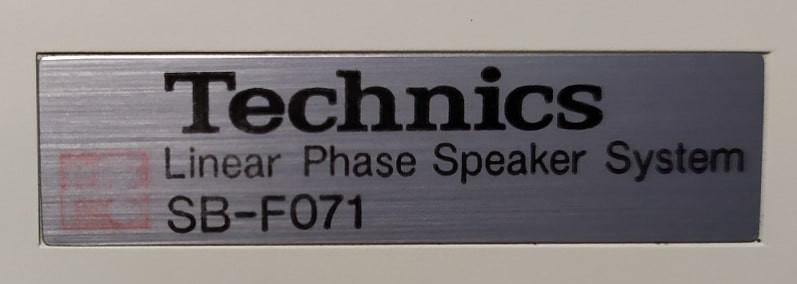 Technics SB-F071