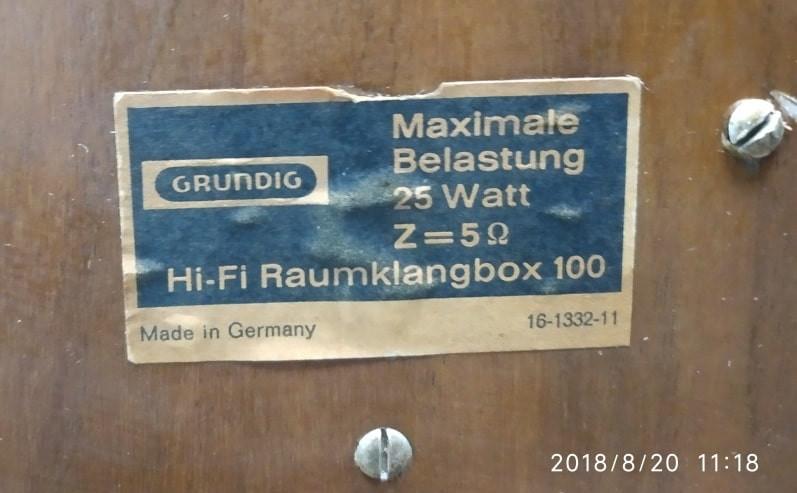 Блок объемного звучания Grundig 100