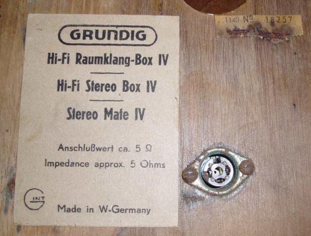 Grundig Raumklang-Box IV