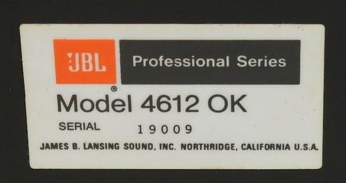 JBL 4612OK