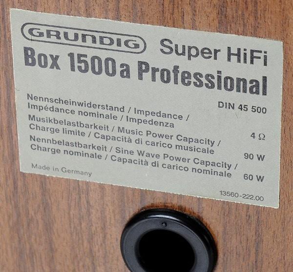 Grundig Box 1500a