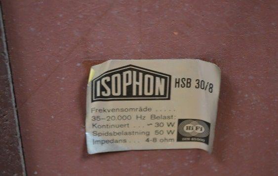 Isophon HSB 30/8