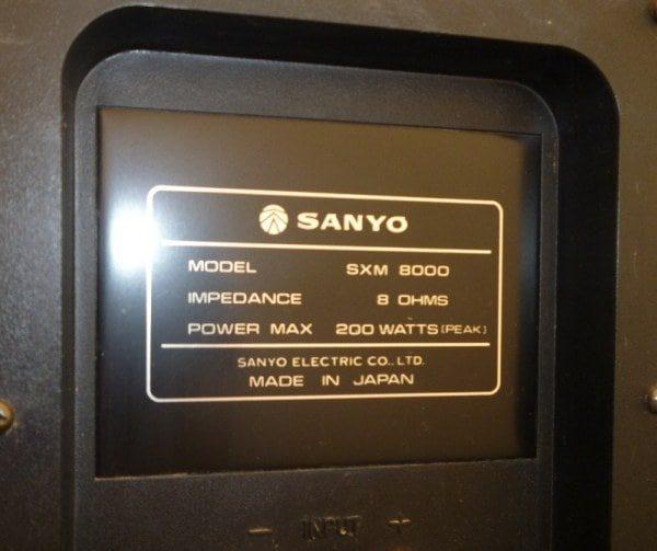 Sanyo SXM-8000